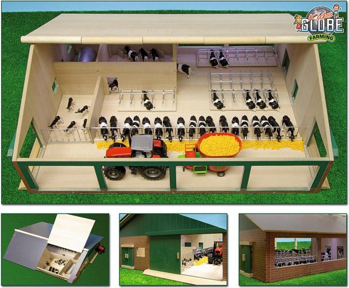 Produktbild Sombo Cubicle Stabiles Holz mit Melkeinheit 1:33