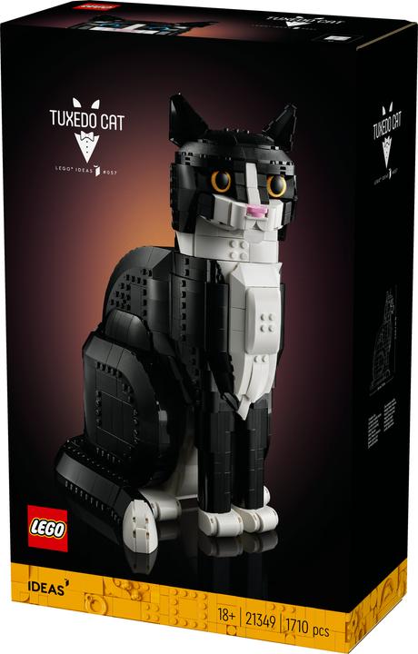 Produktbild LEGO Schwarz-weisse Katze (21349, LEGO Seltene Sets, LEGO Ideas)