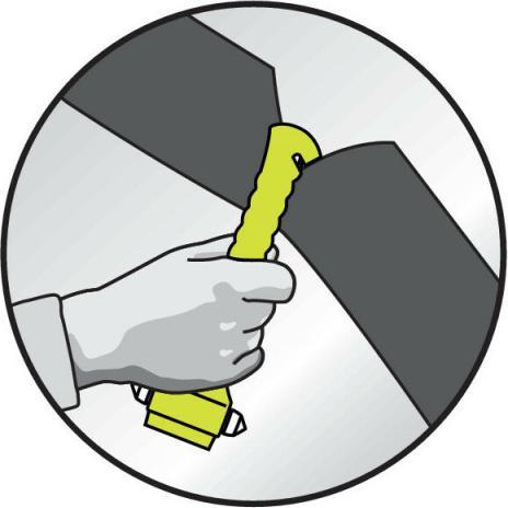 Produktbild LifeHammer Safety Hammer Classic Glow Yellow