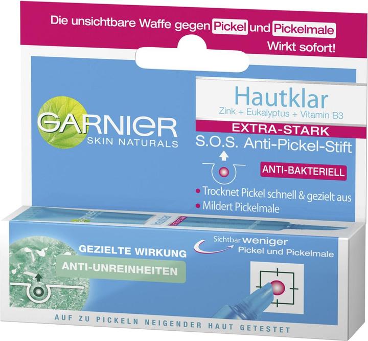 Immagine prodotto Activelab Garnier Hautklar S.O.S., Stick Picklight, aiuto immediato contro le macchie grazie allo zinco e (10 ml)