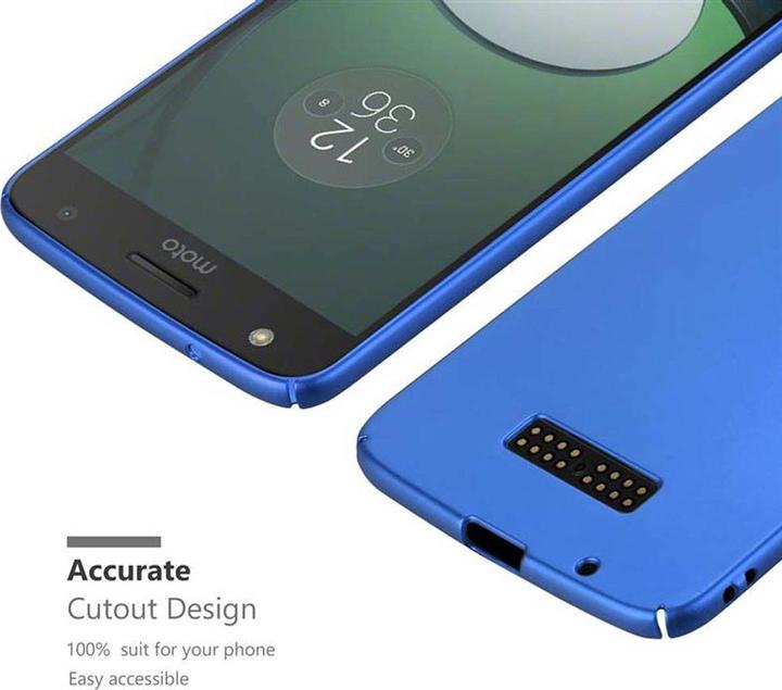 Actual product image Cadorabo Hard Cover Matt Metal Cover (Motorola Moto Z)