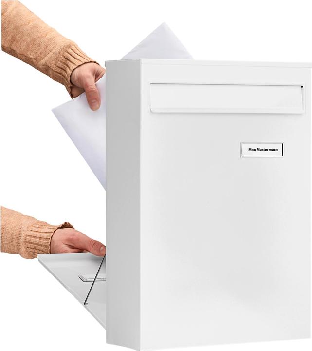 Immagine prodotto Burg Wächter Cassetta per le lettere a steccato in acciaio verniciato a polvere LxHxP 397/284/104 mm Leipzig