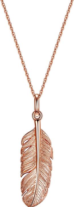 Produktbild Glanzstücke München Damen Feder Sterling Silber roségold 70,0 cm - 8182 (925er Silber, 70 cm)