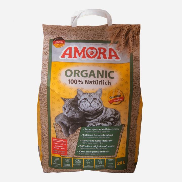 Produktbild Amora Katzenstreu klumpend 20Liter (Klumpend, 10.60 kg)