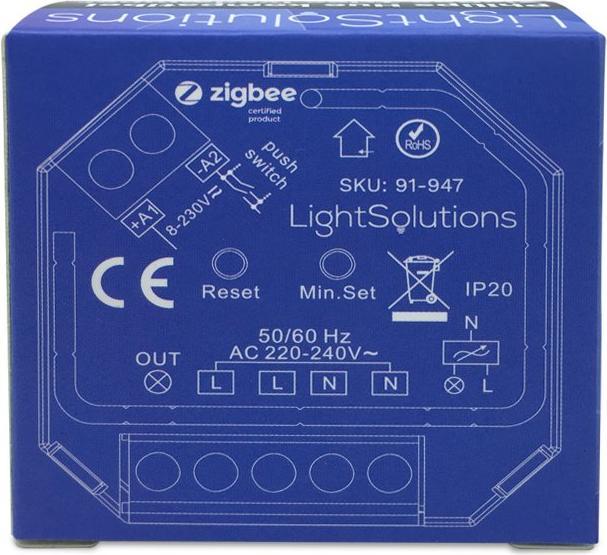Image du produit Light Solutions Mini ZigBee Triac Lysdaemper - 200W