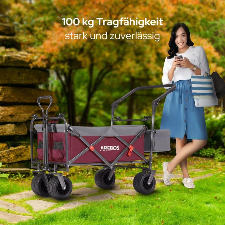 Produktbild Arebos Bollerwagen