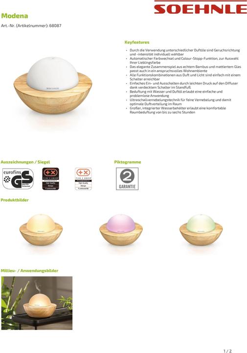 Produktbild Soehnle Modena (100 ml)