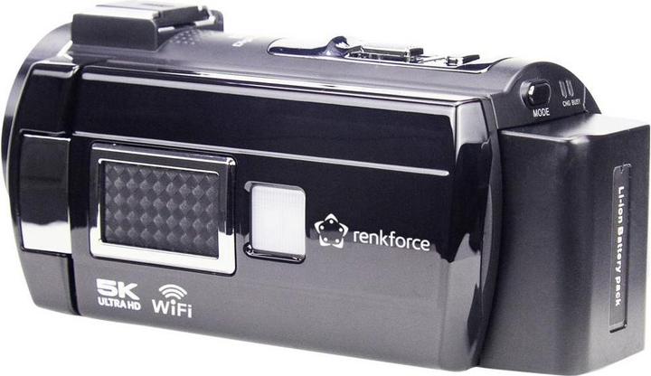 Image du produit Renkforce RF-DV-200 Camcorder 5K 7.6 cm 3 Zoll 8 Megapixel Schwarz