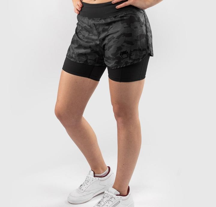 Immagine prodotto Venum Defender Hybrid Compression Shorts - Nero/Nero (M)