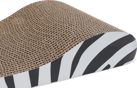 Image du produit Karlie Carton Planche à gratter Zebra (6 cm, Marron)