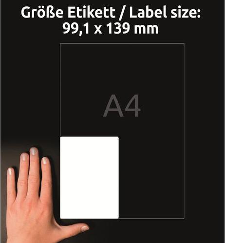 Actual product image Avery Universal Labels