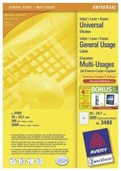 Actual product image Avery Universal labels