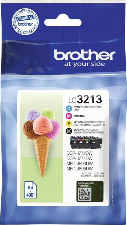 Produktbild Brother LC-3213 Value Pack (M, BK, C, Y)