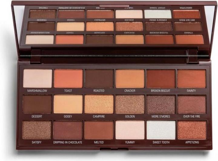 Actual product image Makeup Revolution I Heart Revolution Chocolate (Smores Chocolate)
