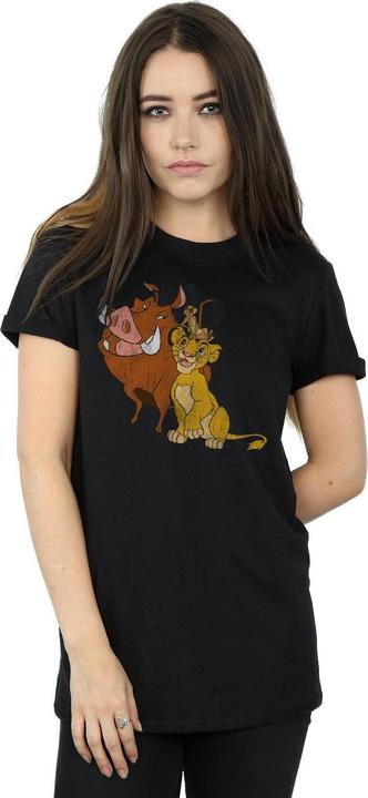 Immagine prodotto The Lion King Classic Maglietta Ampia Simba Timon & Pumba Donna (XL)