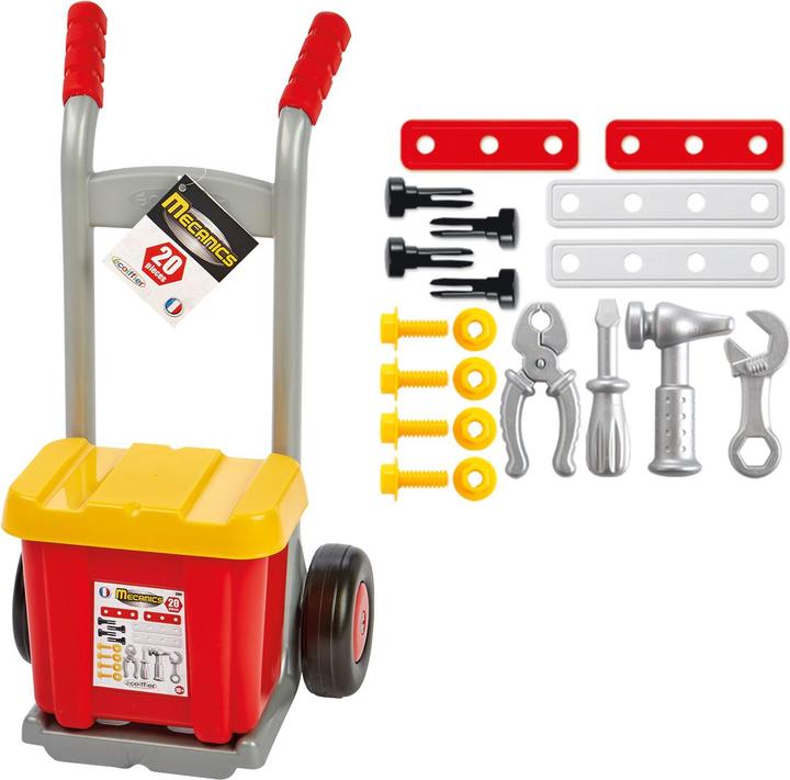 Image du produit Ecoiffier Mecanics Trolley avec outils