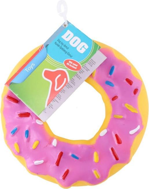 Actual product image Pet Toys Dog toy donut & sound 15cm
