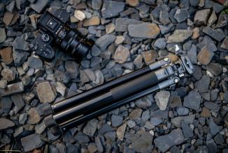 Actual product image Fotopro Fly 1 Aluminium Tripod Grey/Black (Metal)