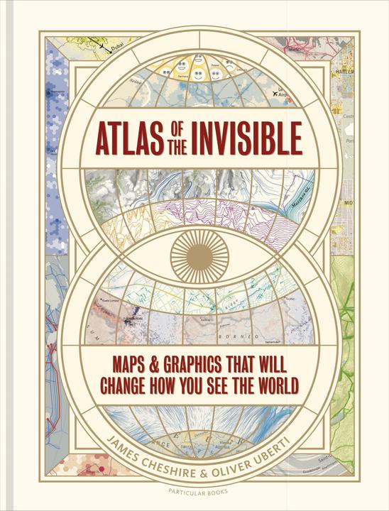 Produktbild Atlas of the Invisible (Englisch, James Cheshire, Oliver Uberti, 2021)