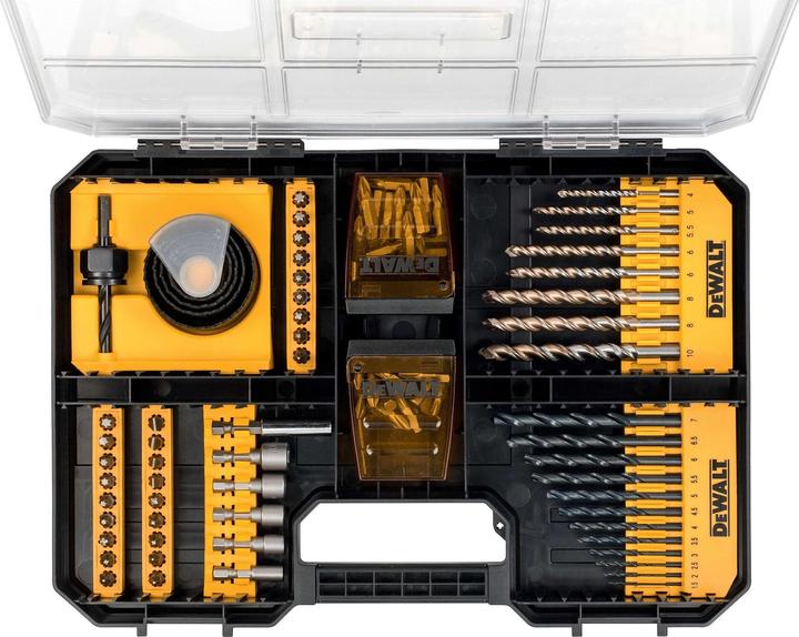 Image du produit DeWalt TStack Kit universel (6 mm, 6,5 mm, 5,5 mm, 10 mm, 1,5 mm, 7 mm, 3 mm, 5 mm, 8 mm, 2,5 mm, 3,5 mm, 4,5 mm, 2 mm, 4 mm)