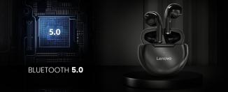 Productafbeelding Lenovo HT38 TWS Hoofdtelefoon (Zwart) (Geen ruisonderdrukking, 10 h, Draadloze)