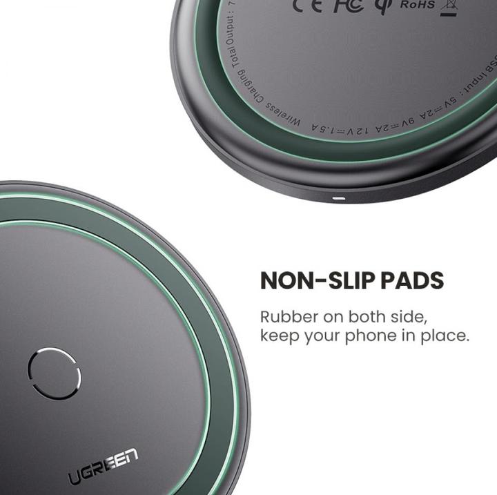 Image du produit Ugreen Bloc de charge sans fil (10 W)