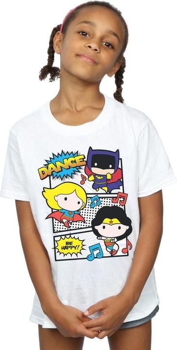 Immagine prodotto Chibi Super Friends Dance Maglietta Ragazze (140, 146)