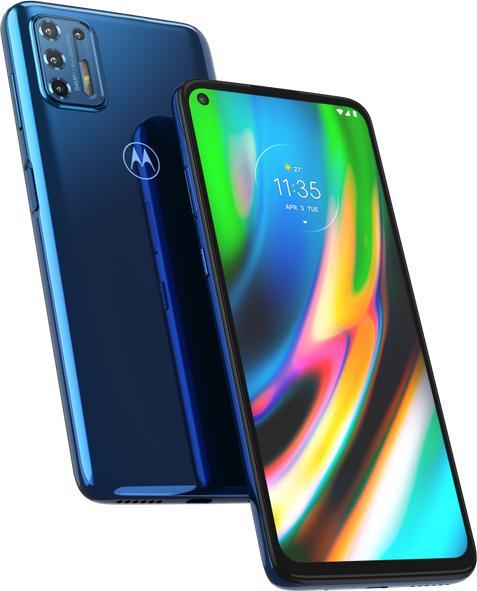 Produktbild Motorola Moto G9 Plus (128 GB, Navy Blue, 6.81", Dual SIM, 64 Mpx, 4G)