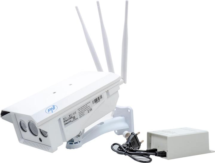 Actual product image PNI Video surveillance camera IP30 Live 1.3 MP GSM 4G SIM slot, for outdoor and indoor use (1280 x 960 pixels)