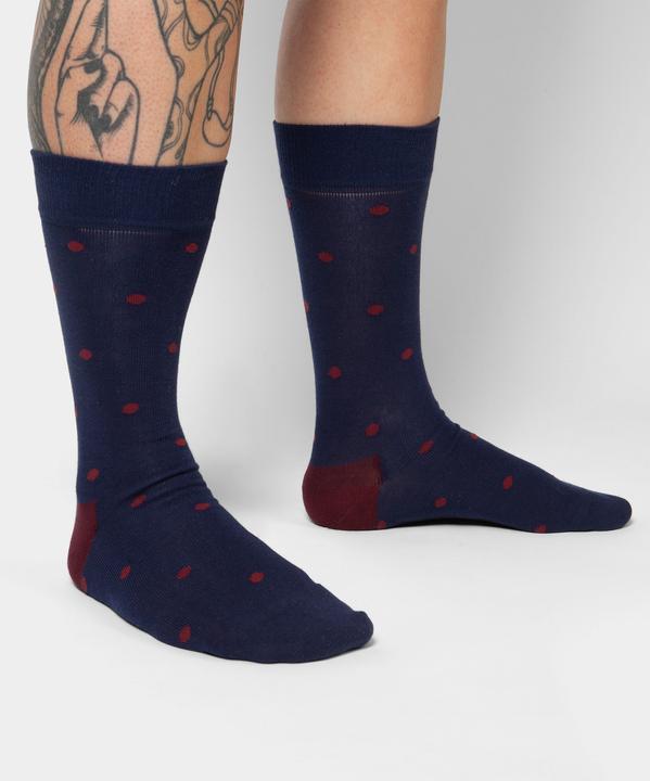 Immagine prodotto DillySocks Puntini rossi sparsi (Confezione singola, 36 - 40)