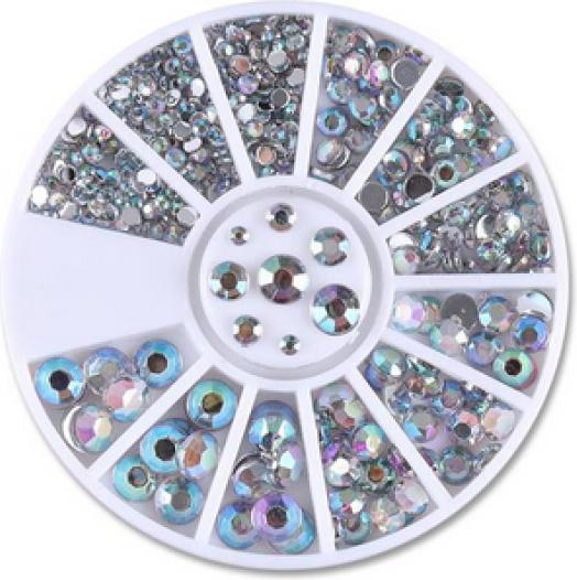 Produktbild Nagellack24 Strasssteine Silber (Nagellackentferner, Silber)