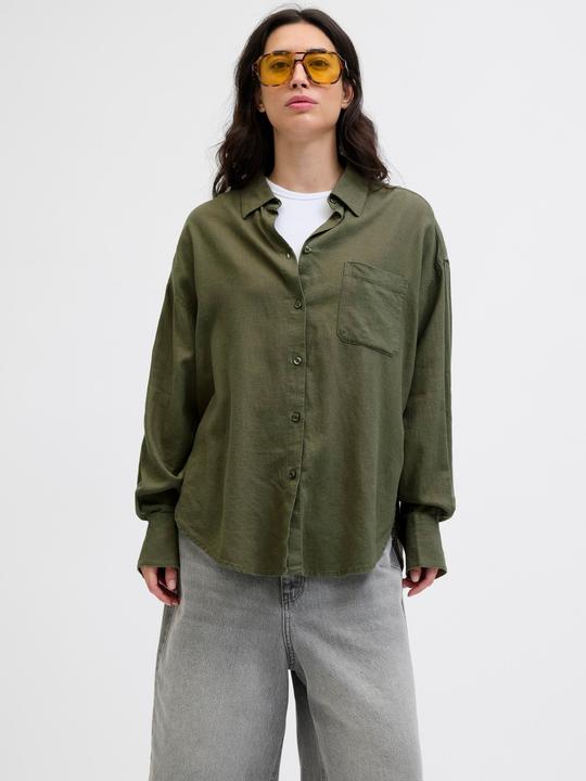 Actual product image JJXX Jxjamie Breeze Summer Ls Shirt Wvn Sn (L)