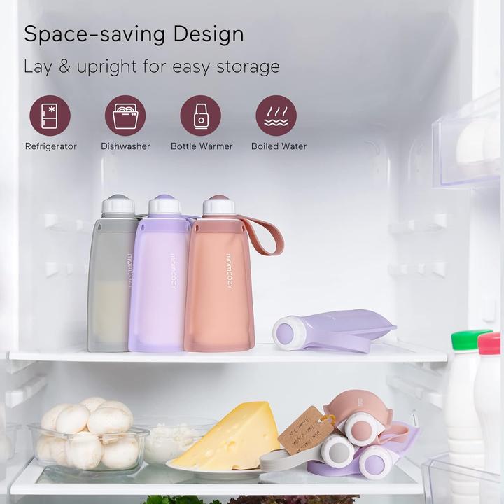 Immagine prodotto Momcozy Sacchetto in silicone per la conservazione del latte
