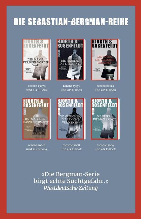 Immagine prodotto Die Menschen, die es nicht verdienen (Tedesco, Michael Hjorth, Hans Rosenfeldt, 2016)