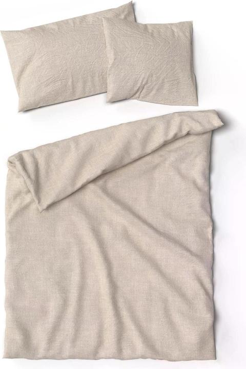 Immagine prodotto Lotus Bettwaren Biancheria da letto biancheria uni (Copricuscino, 50 x 70 cm)