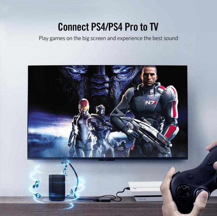 Produktbild Ugreen HDMI auf VGA Adapter Konverter mit Audio (1 m, VGA)
