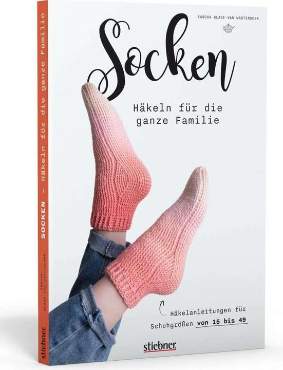Produktbild Socken häkeln für die ganze Familie (Deutsch, Sascha Blase-Van Wagtendonk, 2024)