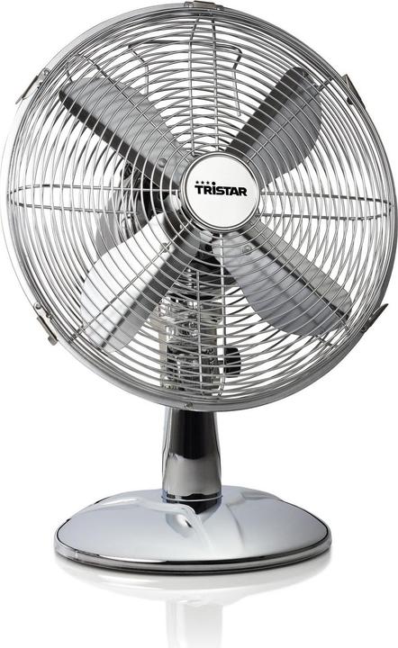 JTI Tischventilator Edelstahl 30cm