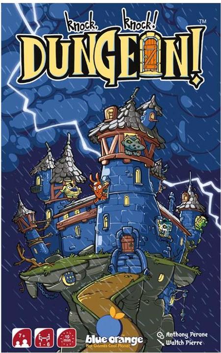 Immagine prodotto Blue Orange BLOD0079 - Knock! Toc! Dungeon, gioco di carte, per 1-6 giocatori, dai 7 anni in su (Spagnolo)