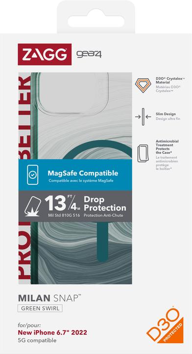 Immagine prodotto Zagg Gear4 Custodie Crystal Palace Snap (Apple iPhone 14 Plus)