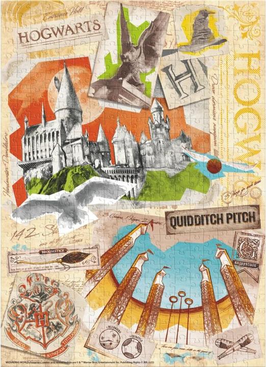 Image du produit Dodo Puzzle Harry Potter: Hogwarts Schule für Hexerei und Zauberei 450 Teile (450 pièces)