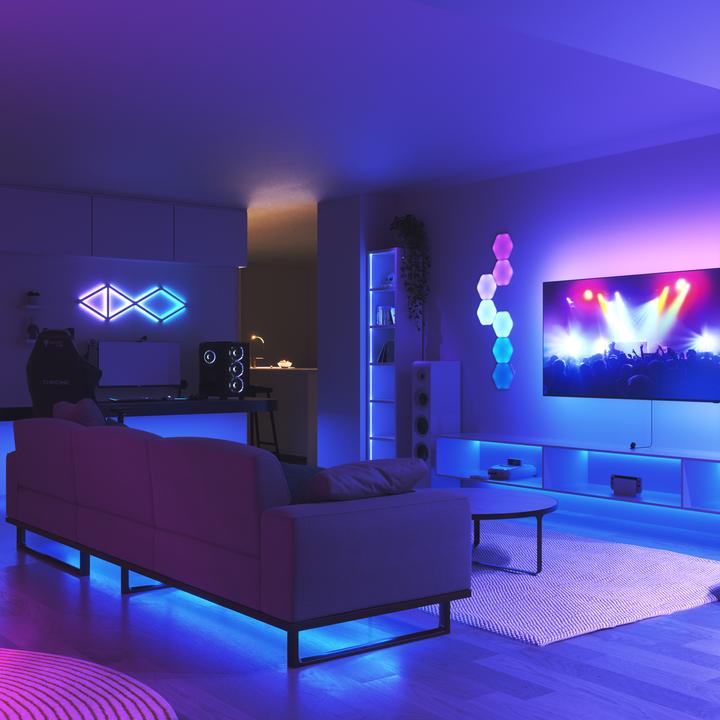 Actual product image Nanoleaf 4D Screen Mirror Camera Kit (RGBW, 215.90 cm, Indoor)