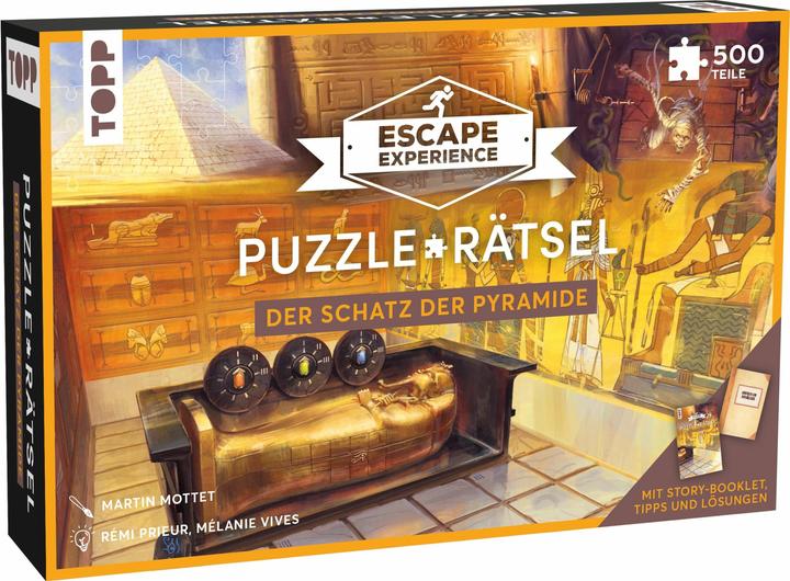 Image du produit Escape Experience - Énigmes - Le trésor de la pyramide (500 pièces)