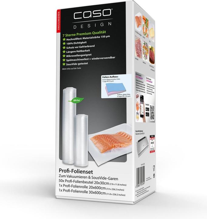 Actual product image Caso Professional film set (3 x)