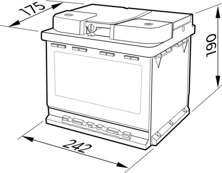 Image du produit Cartec Eco Power 65 (12 V, 65 Ah, 630 A)
