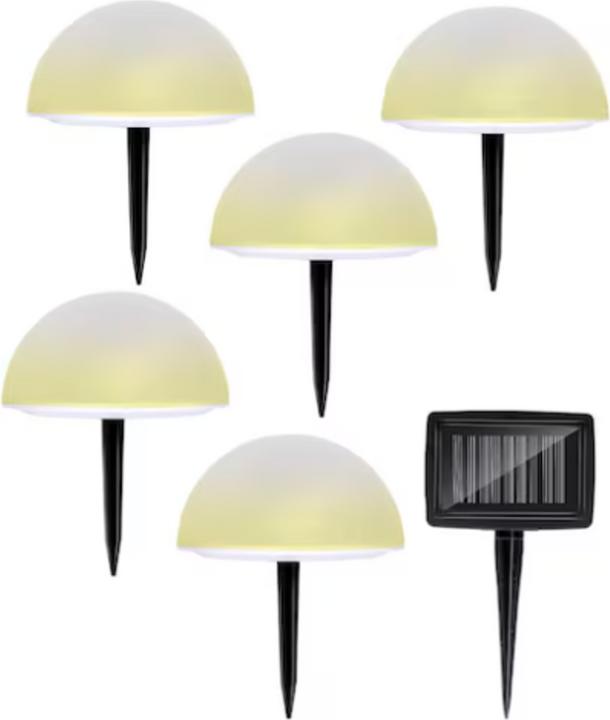 Grundig Solar Bodenleuchte Ø15cm 5St.