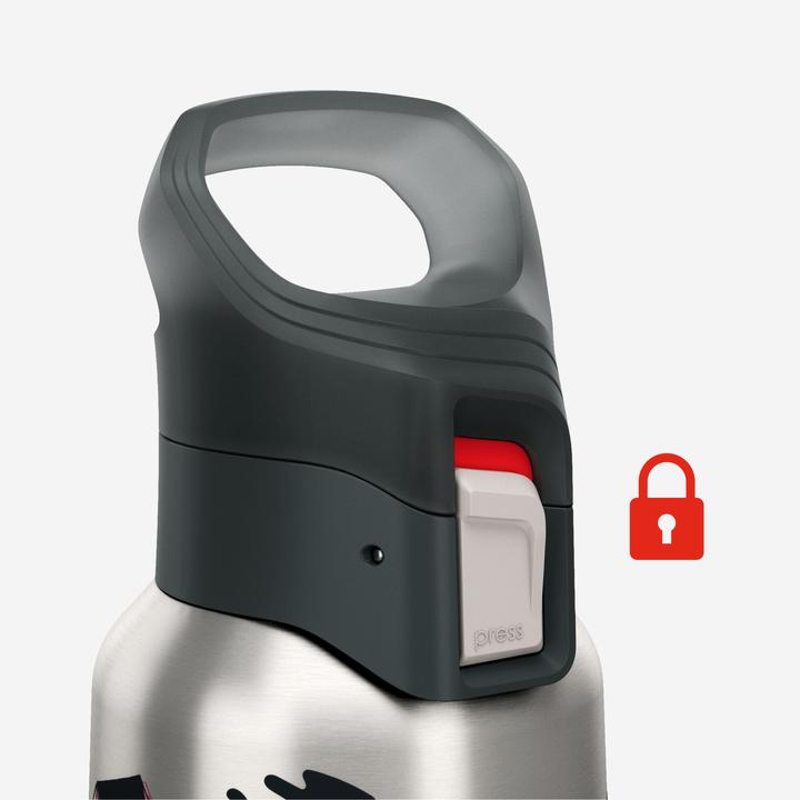 Immagine prodotto Quechua Trinkflasche Isolierflasche Schnellverschluss Wandern - 900 0,5 L (0.50 l)