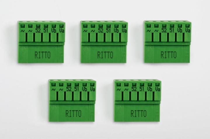 Produktbild Ritto Anschlussklemme Steckbar (5 Stueck) 1232536