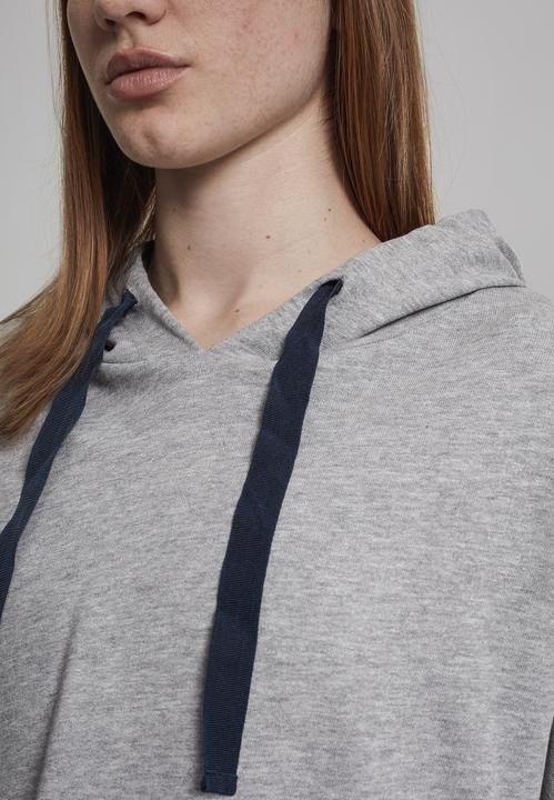 Produktbild Urban Classics Ladies Taped Short Sleeve Hoody (XS)