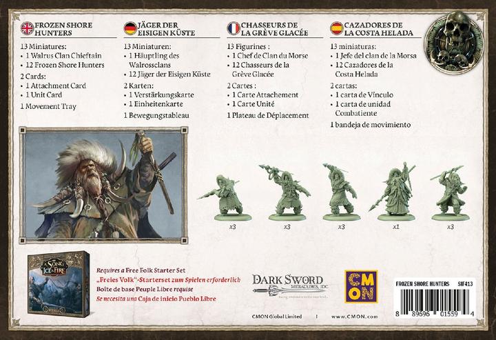Actual product image Cmon A Song of Ice & Fire - Frozen Shore Hunters (English)